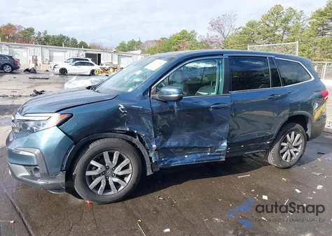 2019 Honda Pilot Ex from USA, damaged, VIN 5FNYF6H35KB099440